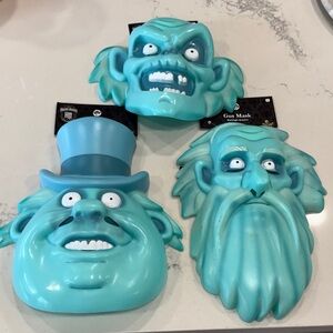 Blue Haunted Mansion Masks